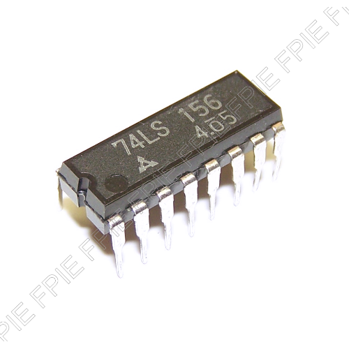 Dual 2-Line-to-1-Line Decoder/Demultiplexer by Matsushita (74LS156)