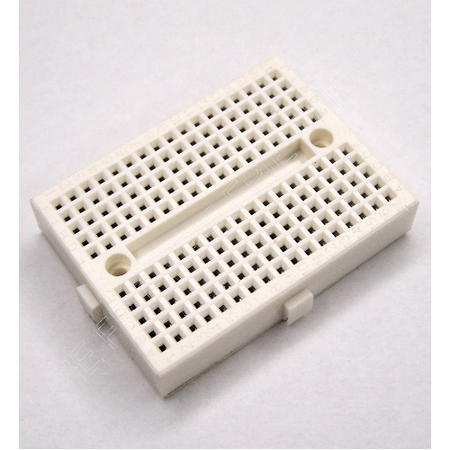 170 Contacts Tie-Points White Mini Breadboard (BRB-7312)