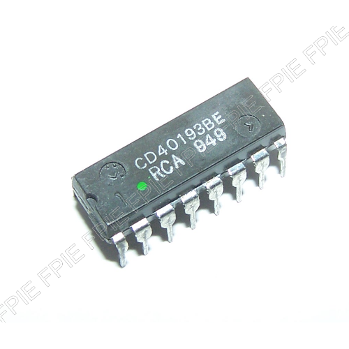 CD40193BE CMOS, Presettable Up/Down Counters by RCA