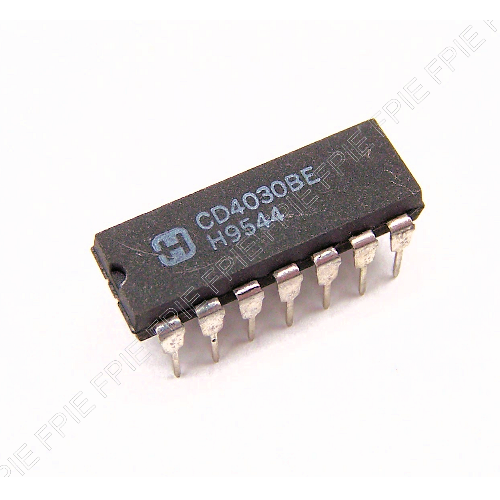 CD4030BE Quad Exclusive OR Gate IC by Harris