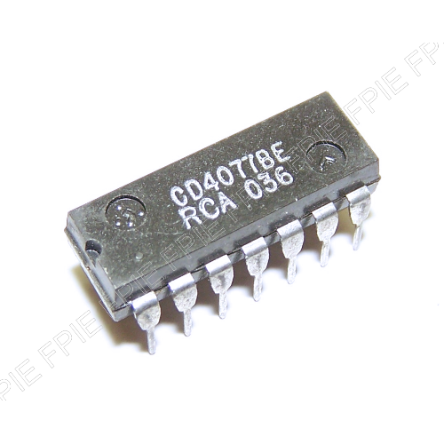 CD4077BE CMOS Quad Exclusive-OR Gate by RCA