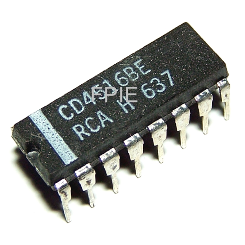 CD4516BE CMOS Presettable Up/Down Counter by RCA