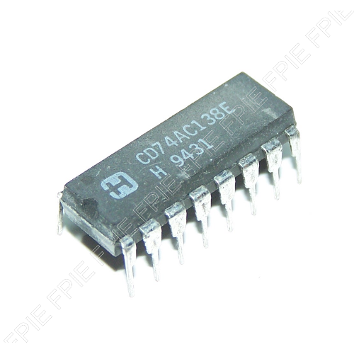 CD74AC138E 3-to-8-Line Decoders/Demultiplexers by Harris