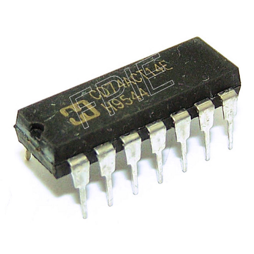 CD74ACT14E Hex Schmitt-Triggered Inverters by Harris