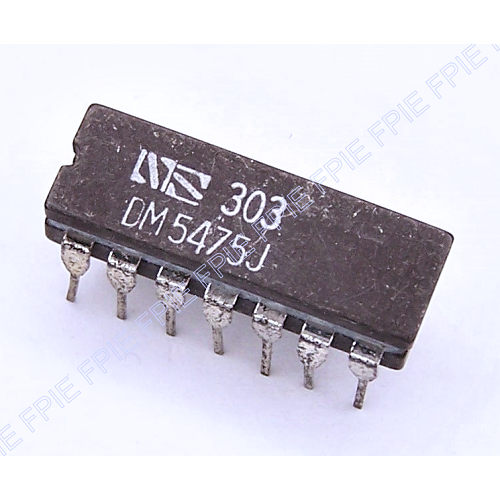 DM5475J Single 4-bit Latch IC