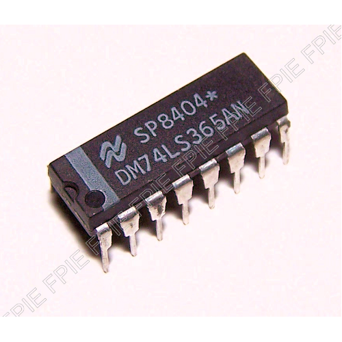 DM74LS365AN Hex 3-STATE Buffer/Bus Driver by National Semiconductor
