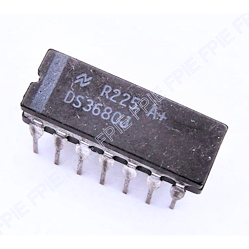 DS3680J Quad Neg Volt Relay Driver by National Semiconductor