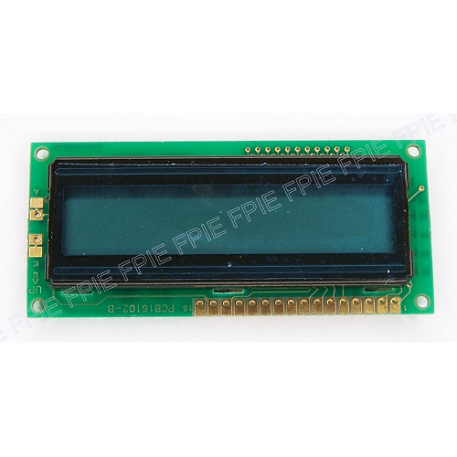 1 Line 16 Character Display by Hyundai Electronics (HC16102-B)