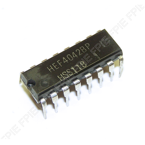 HEF4042BP Quadruple D-latch IC