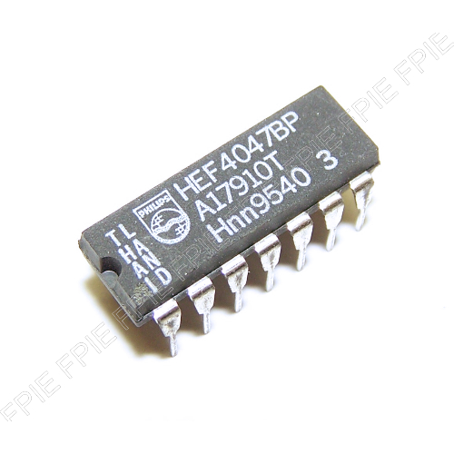 HEF4047BP Monostable Multivibrator  by Philips