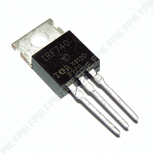 IRF740 MOSFET N-CH 400V, 10A by International Rectifier