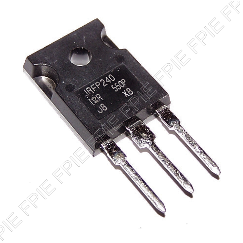 IRFP240 N-CH MOSFET 200V, 20A by International Rectifier