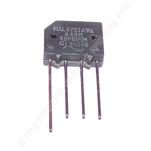 KBP005M 50V, 2A Bridge Rectifier by General Instrument