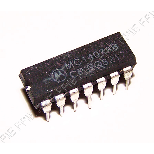 MC14073B CMOS, Triple 3-Input AND Gate by Motorola