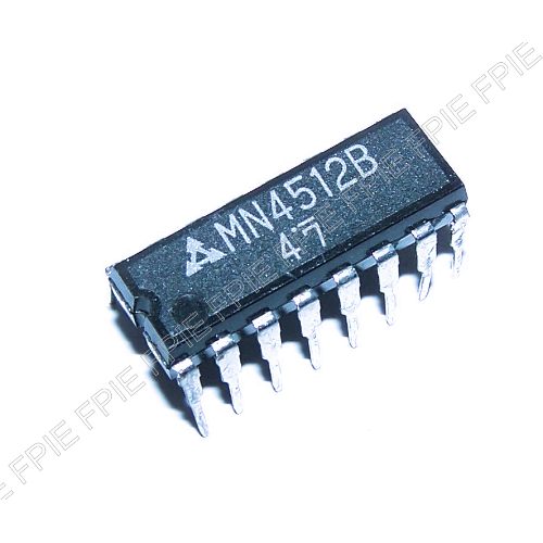 MN4512B CMOS, 8-Channel Data Selector by Matsushita