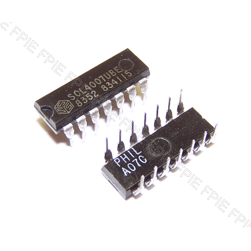 SCL4007UBE CMOS, Dual Compl Pair Plus Inverter  by Solid State Scientific