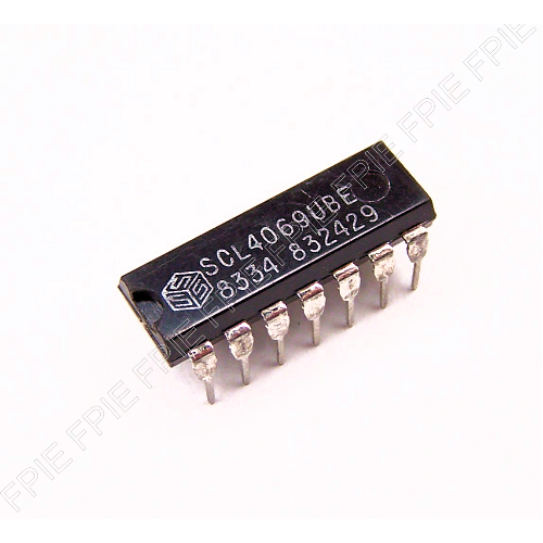 SCL4069UBE Hex Inverter IC by Solid State Scientific