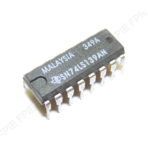 SN74LS139AN Dual 2-Line-to-4-Line Decoder/Demultiplexer by Texas Instruments