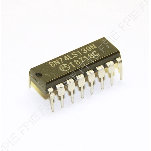 SN74LS139N Dual 2-Line-to-4-Line Decoder/Demultiplexer by Motorola