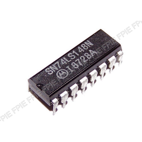 SN74LS148N-MOT 8−Line−to−3−Line Octal Priority Encoder by Motorola