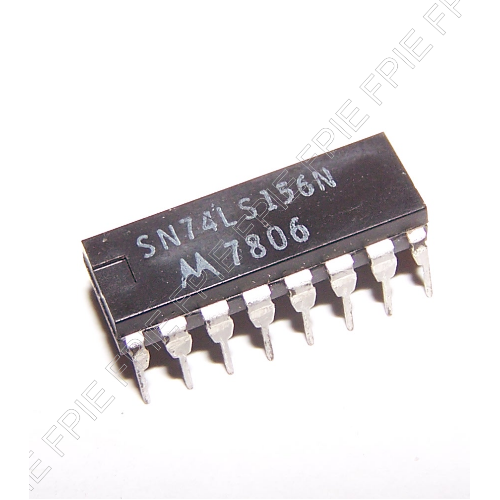 SN74LS156N Dual 2-Line to 4-Line Decoder by Motorola
