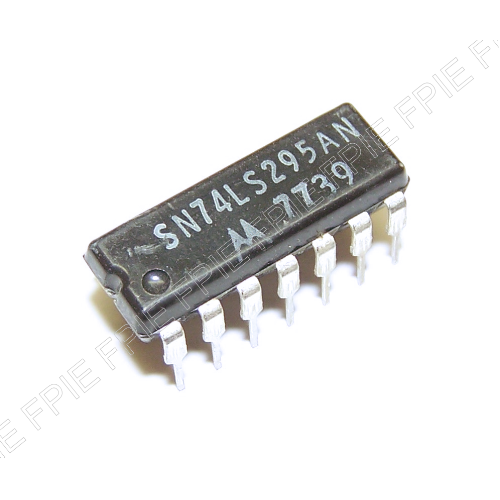 SN74LS295AN 4-Bit Shift Register w/ Tri-State Outputs by Motorola