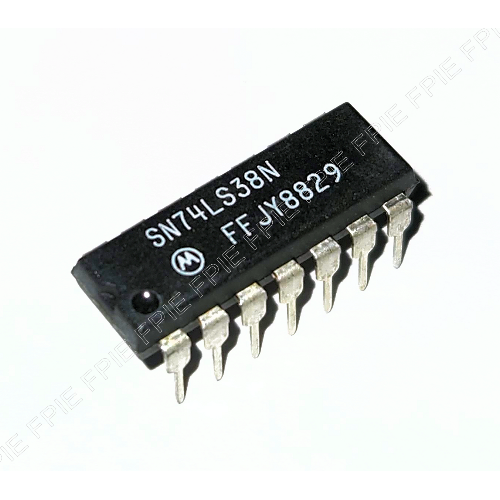 SN74LS38N TTL Quad 2-input Pos-NAND Gate by Motorola