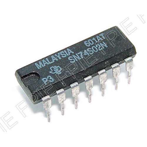 Quad 2−Input Positive NOR Gates by Texas Instruments (SN74S02N)