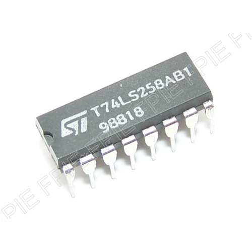 T74LS258AB1 Data Selector Multiplexer by STMicroelectronics