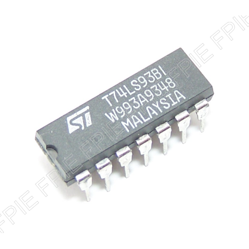 T74LS93B1 4−Bit Binary Counter by STMicroelectronics