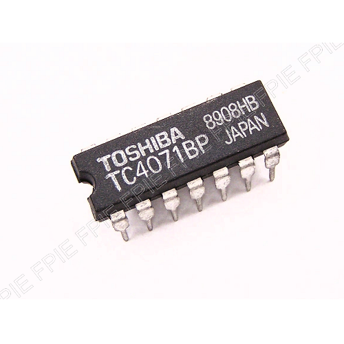 TC4071BP CMOS Quad 2−Input OR Gate by Toshiba
