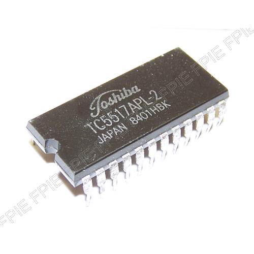 TC5517APL-2 SRAM, 2KX8, 200ns, CMOS, PDIP24 by Toshiba
