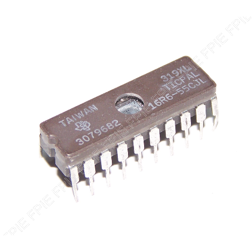 TICPAL16R6-55CJL Integrated Circuit by Texas Instruments
