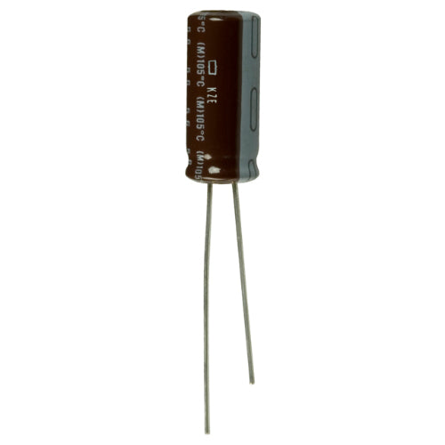 25V, 470uF Radial KZE Capacitor 8x20mm by Chemi-Con (200-4670)