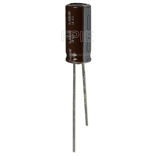 10V, 1000uF Radial KY Capacitor 8x20mm by United Chemi-Con (200-6024)