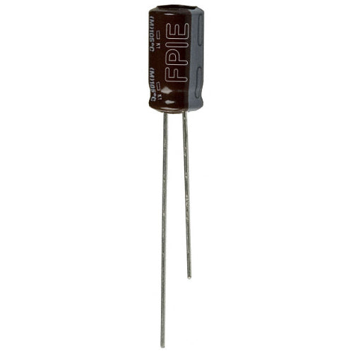 16V, 120uF Radial KY Capacitor 6.3x11mm by United Chemi-Con (200-6050)
