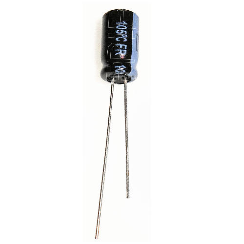 10V, 270uF Radial FR 6.30x12.70mm Capacitor by Panasonic (200-6928)