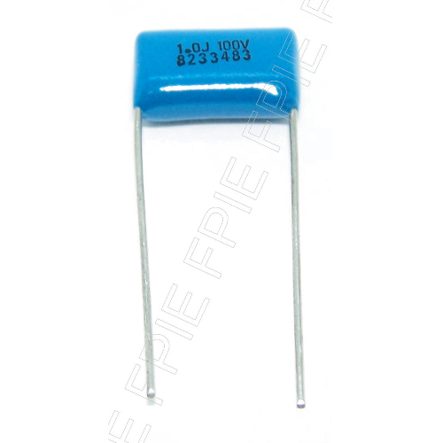 150VDC, +/-5% Metal Polyester Film Capacitor by Tecate Industries (EMD100W10J00E-6A115A)