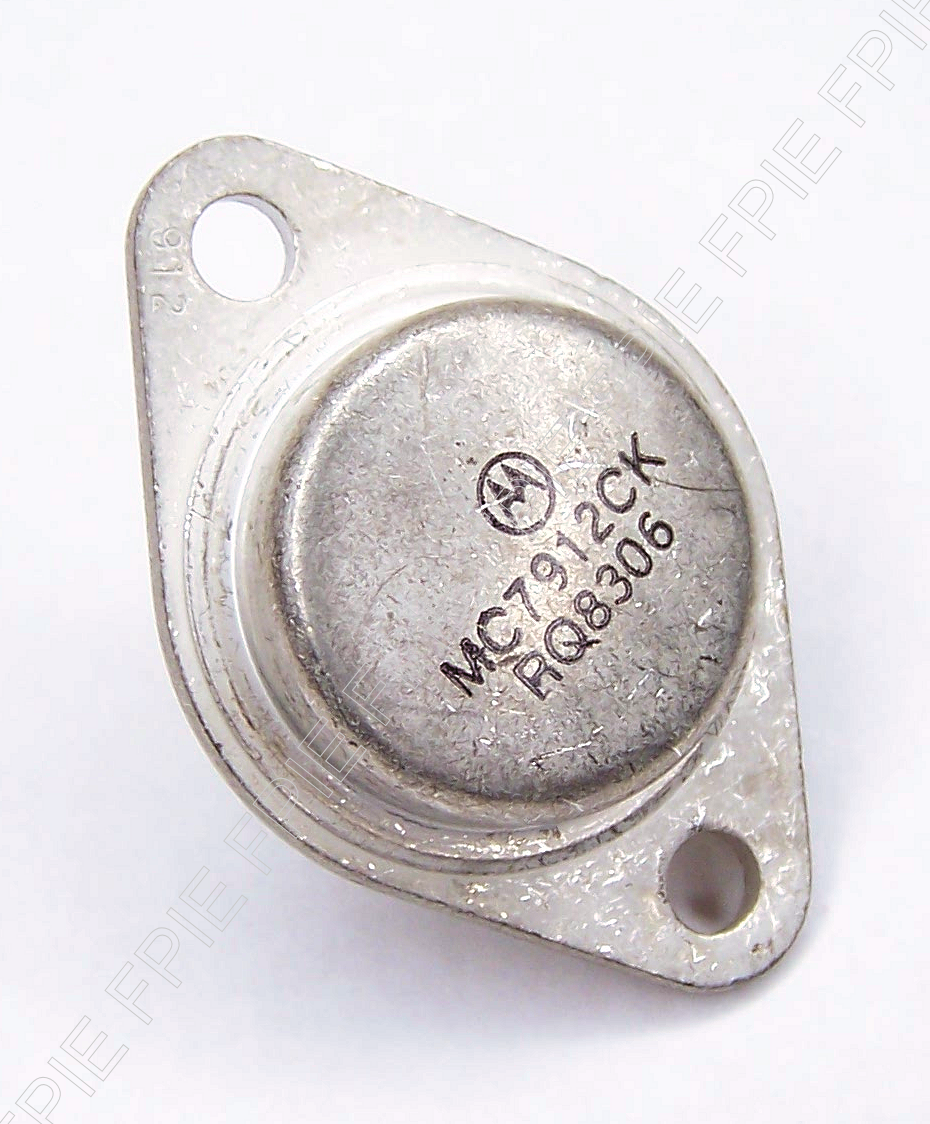 MC7912CK -12VDC, 1A TO3 Voltage Regulator by Motorola