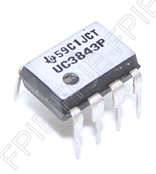 UC3843P Current-Mode PWM Controller by Texas Instruments