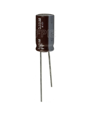 6.3V, 1500uF Radial KY Capacitor 10x20mm by United Chemi-Con (200-6008)