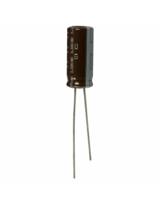 10V, 1000uF Radial KZE Capacitor 8x20mm by United Chemi-Con (200-6028)