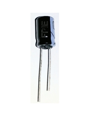 16V, 1000uF Radial 10.20x16.60mm Capacitor by QVS (200-6833)