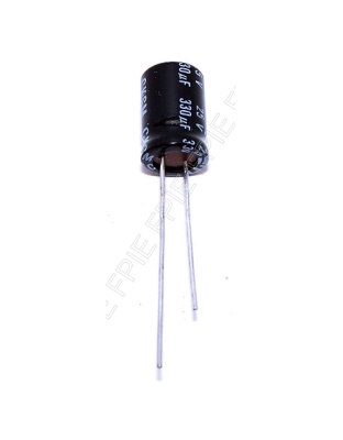 25V, 330uF Radial Capacitor 12.34x8.10mm by iC (200-6881)