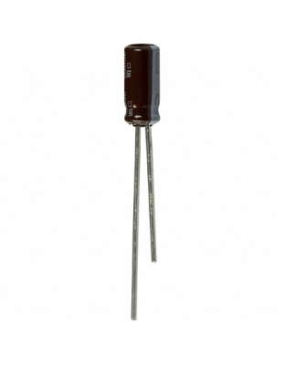 50V, 0.22uF Radial KMG Capacitor 5x12.50mm by United Chemi-Con (200-4809)