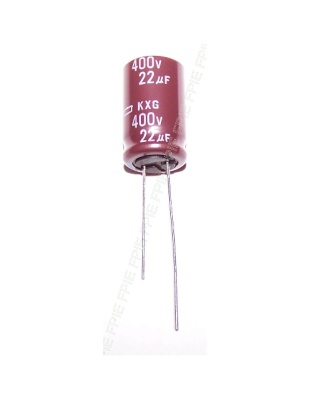 400V, 22uF Radial KXG 12.50x20mm Capacitor by United Chemi-Con (200-7126)