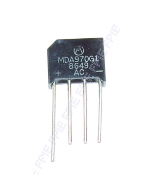 50V, 4A Bridge Rectifier by Motorola (MDA970G1)