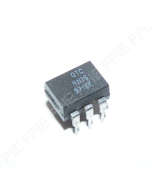 4N35 6-Pin DIP Optoisolator Transistor Output by QTC