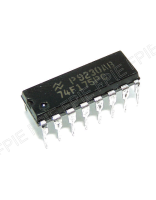 74F175PC IC FF D-Type Sngl 4Bit 16 DIP by National Semiconductor