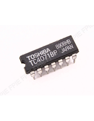 CMOS Quad 2−Input OR Gate by Toshiba (TC4071BP)